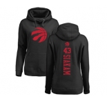 NBA Women's Nike Toronto Raptors #43 Pascal Siakam Black One Color Backer Pullover Hoodie