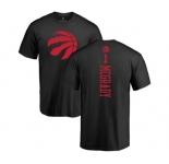 NBA Nike Toronto Raptors #1 Tracy Mcgrady Black One Color Backer T-Shirt