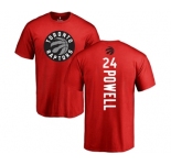 NBA Nike Toronto Raptors #24 Norman Powell Red Backer T-Shirt