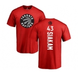 NBA Nike Toronto Raptors #43 Pascal Siakam Red Backer T-Shirt