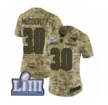 Women's Nike New England Patriots #30 Jason McCourty Limited Camo 2018 Salute to Service Super Bowl LIII Bound NFL Jersey