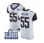 Men's Nike Los Angeles Rams #55 Brian Allen White Vapor Untouchable Elite Player Super Bowl LIII Bound NFL Jersey