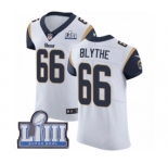 Men's Nike Los Angeles Rams #66 Austin Blythe White Vapor Untouchable Elite Player Super Bowl LIII Bound NFL Jersey