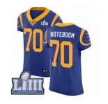 Men's Nike Los Angeles Rams #70 Joseph Noteboom Royal Blue Alternate Vapor Untouchable Elite Player Super Bowl LIII Bound NFL Jersey
