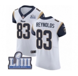 Men's Nike Los Angeles Rams #83 Josh Reynolds White Vapor Untouchable Elite Player Super Bowl LIII Bound NFL Jersey
