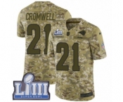 Men's Nike Los Angeles Rams #21 Nolan Cromwell Limited Camo 2018 Salute to Service Super Bowl LIII Bound NFL Jersey