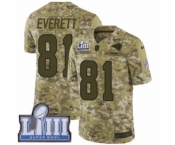 Men's Nike Los Angeles Rams #81 Gerald Everett Limited Camo 2018 Salute to Service Super Bowl LIII Bound NFL Jersey