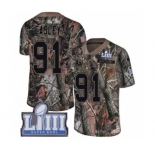 Men's Nike Los Angeles Rams #91 Dominique Easley Camo Rush Realtree Limited Super Bowl LIII Bound NFL Jersey