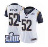Women's Nike Los Angeles Rams #52 Ramik Wilson White Vapor Untouchable Limited Player Super Bowl LIII Bound NFL Jersey