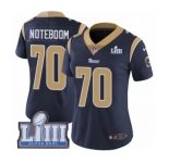 Women's Nike Los Angeles Rams #70 Joseph Noteboom Navy Blue Team Color Vapor Untouchable Limited Player Super Bowl LIII Bound NFL Jersey