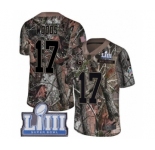 Youth Nike Los Angeles Rams #17 Robert Woods Camo Rush Realtree Limited Super Bowl LIII Bound NFL Jersey