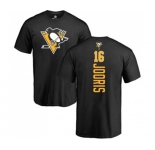 NHL Adidas Pittsburgh Penguins #16 Josh Jooris Black Backer T-Shirt