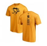 NHL Adidas Pittsburgh Penguins #16 Josh Jooris Gold One Color Backer T-Shirt