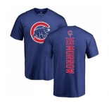 MLB Nike Chicago Cubs #15 Brandon Morrow Royal Blue Backer T-Shirt