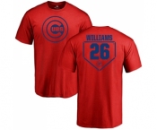 MLB Nike Chicago Cubs #26 Billy Williams Red RBI T-Shirt