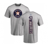 MLB Nike Houston Astros #43 Lance McCullers Ash Backer T-Shirt