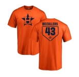 MLB Nike Houston Astros #43 Lance McCullers Orange RBI T-Shirt