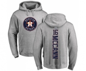 MLB Nike Houston Astros #16 Brian McCann Ash Backer Pullover Hoodie
