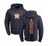 MLB Nike Houston Astros #53 Ken Giles Navy Blue Backer Pullover Hoodie
