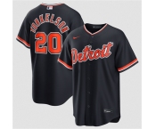 Men's Detroit Tigers #20 Spencer Torkelson Navy Alternate Stitched Baseball Jersey