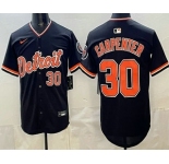 Men's Detroit Tigers #30 Kerry Carpenter Navy Limited Jersey