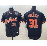 Men's Detroit Tigers #31 Riley Greene Navy 2026 Alternate USA 250' Patch Vapor Premier Limited Stitched Baseball Jersey
