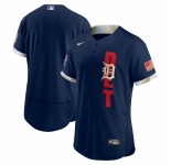 Men's Detroit Tigers Blank Nike Navy 2021 MLB All-Star Authentic Jersey
