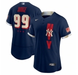 Men's New York Yankees #99 Aaron Judge Nike Navy 2021 MLB All-Star  Authentic Player Jersey