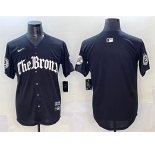 Men's New York Yankees Blank Black 'Gothic Legacy Edition' Vapor Premier Limited Stitched Baseball Jersey