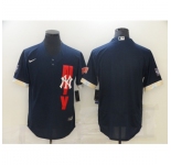 Men's New York Yankees Blank Nike Navy 2021 All-Star Game Replica Jersey