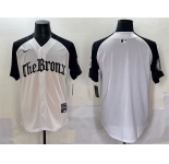 Men's New York Yankees Blank White Black 'Gothic Legacy Edition' Vapor Premier Limited Stitched Baseball Jersey