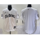 Men's New York Yankees Blank White 'Gothic Legacy Edition' Vapor Premier Limited Stitched Baseball Jersey