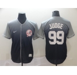 Men's Nike New York Yankees #99 Aaron Judge Grey Drift Fashion MLB Jersey
