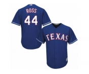 Men's Majestic Texas Rangers #44 Tyson Ross Replica Royal Blue Alternate 2 Cool Base MLB Jersey