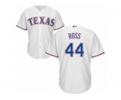 Men's Majestic Texas Rangers #44 Tyson Ross Replica White Home Cool Base MLB Jersey