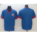 Men's  Nike  Majestic Texas Rangers Blank Blue M&N MLB Jersey