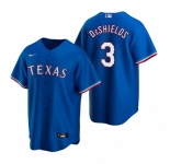 Men's Nike Texas Rangers #3 Delino DeShields Royal Alternate Stitched Baseball Jersey