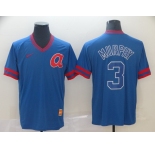 Men's Nike Atlanta Braves #3 Dale Murphy Blue M&N MLB Jersey