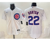 Men's Chicago Cubs #22 Cade Horton White Cool Base Stitched Baseball Jersey