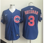 Men's Chicago Cubs #3 Alex Bregman Royal 2026 Limited Stitched Baseball Jersey