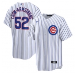 Men's Chicago Cubs #52 Pete Crow-Armstrong White 2024 Cool Base Stitched Baseball Jersey
