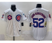 Men's Chicago Cubs #52 Pete Crow-Armstrong White 2025 Tokyo Series Limited Stitched Baseball Jersey