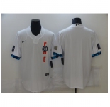 Men's Chicago Cubs Blank Nike White 2021 MLB All-Star Game Authentic Jersey