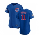 Men's Nike Chicago Cubs #11 Yu Darvish Royal Alternate 2020 Authentic Player Baseball Jersey