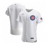 Men's Nike Chicago Cubs 2020 White Home Authentic Official Team Baseball Jersey