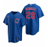 Men's Nike Chicago Cubs #28 Kyle Hendricks Royal Alternate Stitched Baseball Jersey