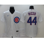Nike Men's Chicago Cubs #44 Anthony Rizzo Replica White Home Cool Base Baseball Jersey