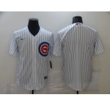Nike Men's Chicago Cubs Blank White Authentic Cool Base Baseball Jersey