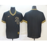 Men Chicago White Sox Blank Black gold Game Nike 2022 MLB Jersey