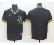 Men Chicago White Sox Blank Black gold Game Nike 2022 MLB Jersey